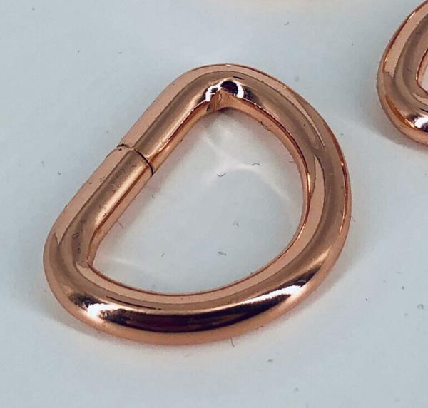 D-Ring 25mm in Rosegold